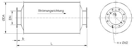 Abbildung ar-st mit Flanschen