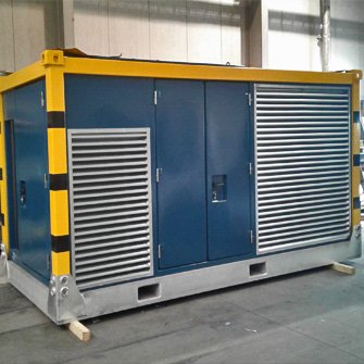 Detailansicht Containerbau